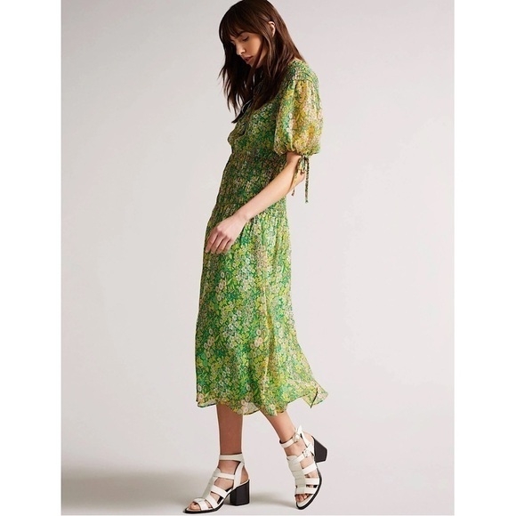NWOT-TED BAKER Tabaria Strappy Block Heeled Leather Sandals (Size:37) - Picture 2 of 13